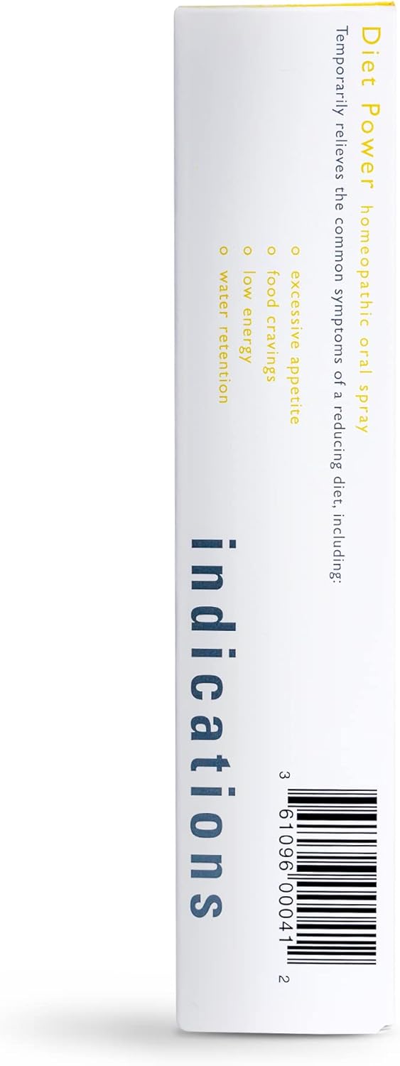 Sprayology Diet Power: Natural Weight Loss Support Spray for Water Retention and Low Energy - Gluten Free, Dairy Free, Homeopathic (1.38 fl oz)