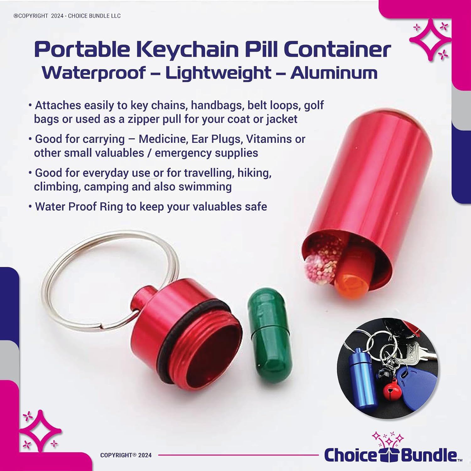 Spring Valley CoQ10 Softgels 100mg 120 CT 3 pk Bundle with Bonus “Vitamin Vitality” Guide & Pill Container