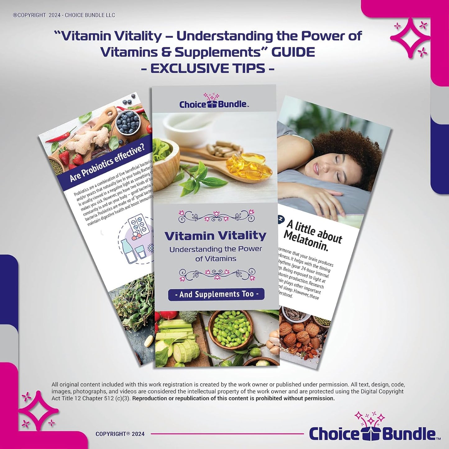 Spring Valley Vitamin A Softgels 2400 mcg 2-Pack Bundle with 500 Total Softgels, Vitamin Vitality Guide, and Pill Container - 4 Items Set