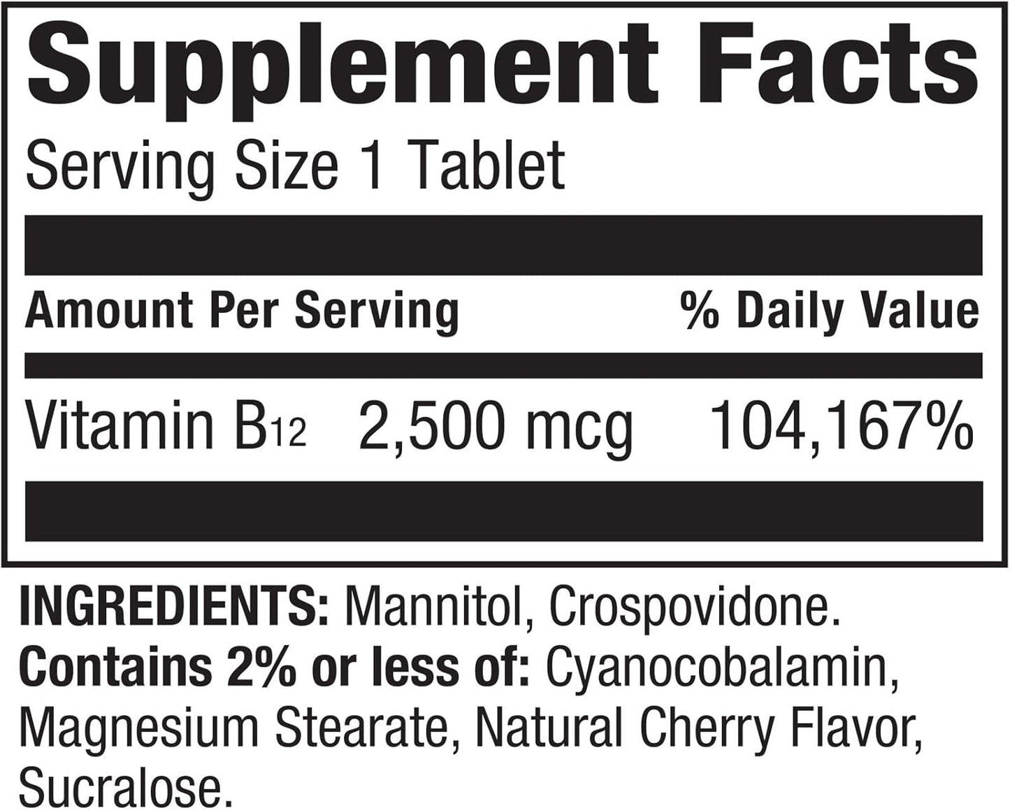 Spring Valley Vitamin B12 Quick-Dissolve Tablets - 2500 mcg B12 Complex Supplement Bundle with Lual's 45 Diabetes Decoded - 120 Tablets for Men and Women