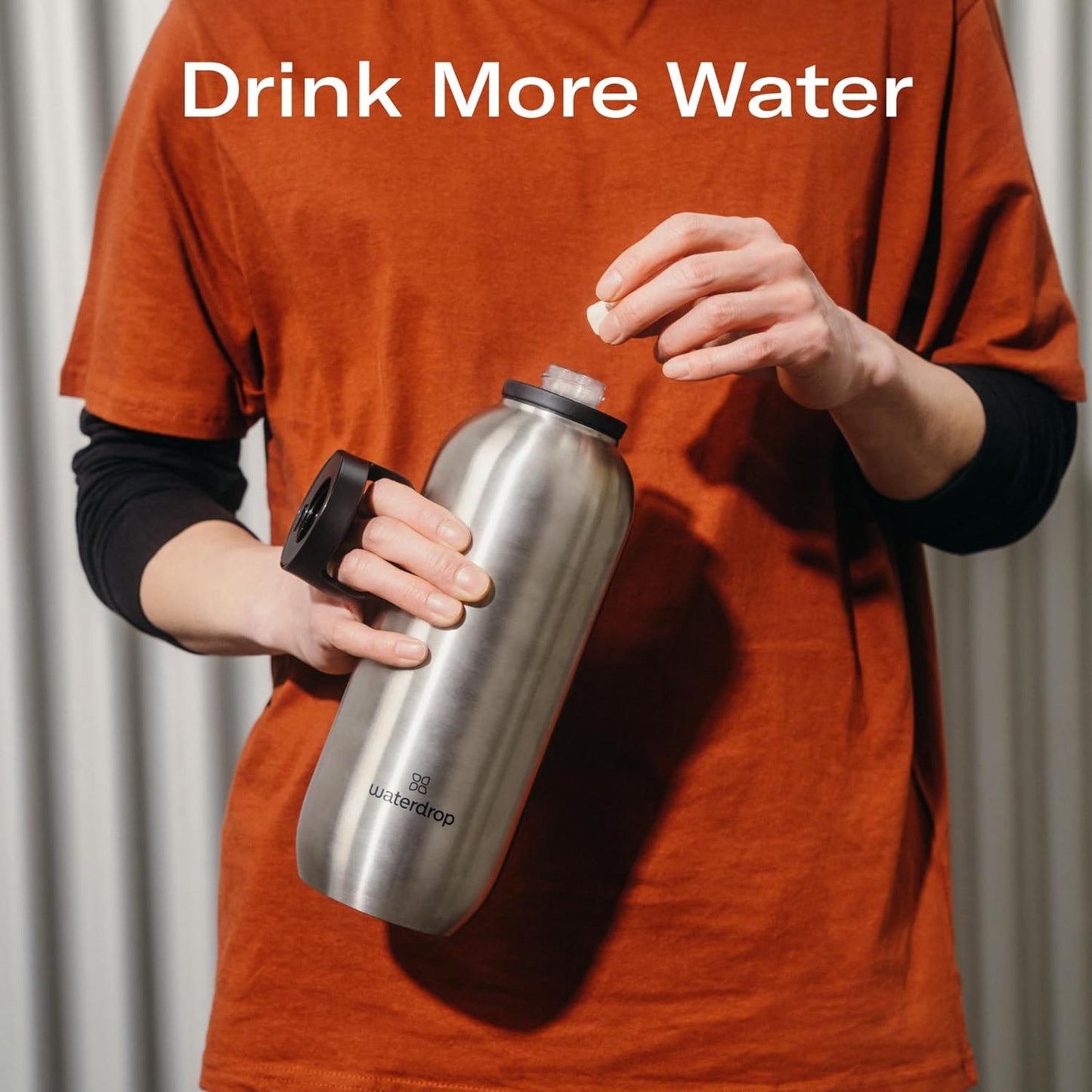 Stainless Steel Vacuum Insulated Water Bottle - 20 Oz, Leakproof, Double Walled, BPA Free, Rainbow Design - Ideal for Hot & Cold Beverages, Hydration