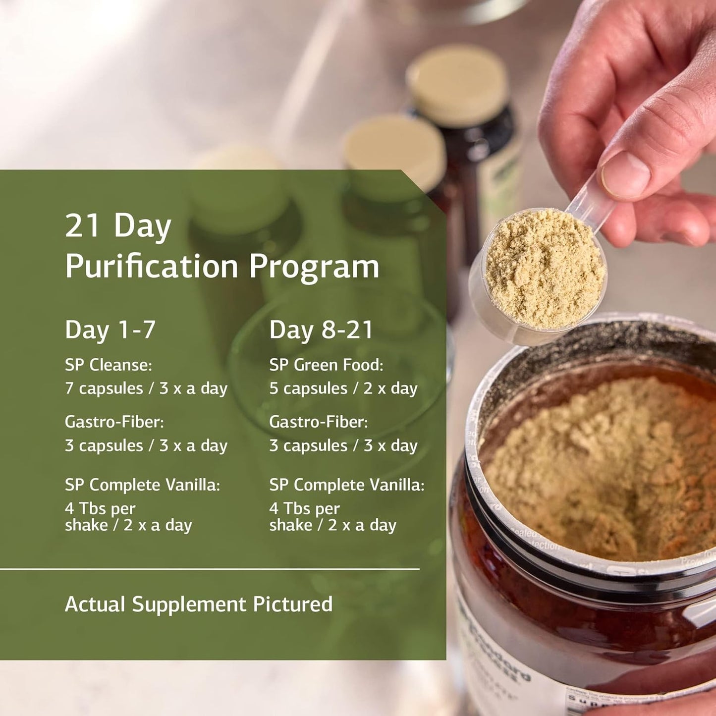 Standard Process Purification Kit: Detox & Liver Support with Milk Thistle, Whey Protein, Fiber, Choline, & Calcium