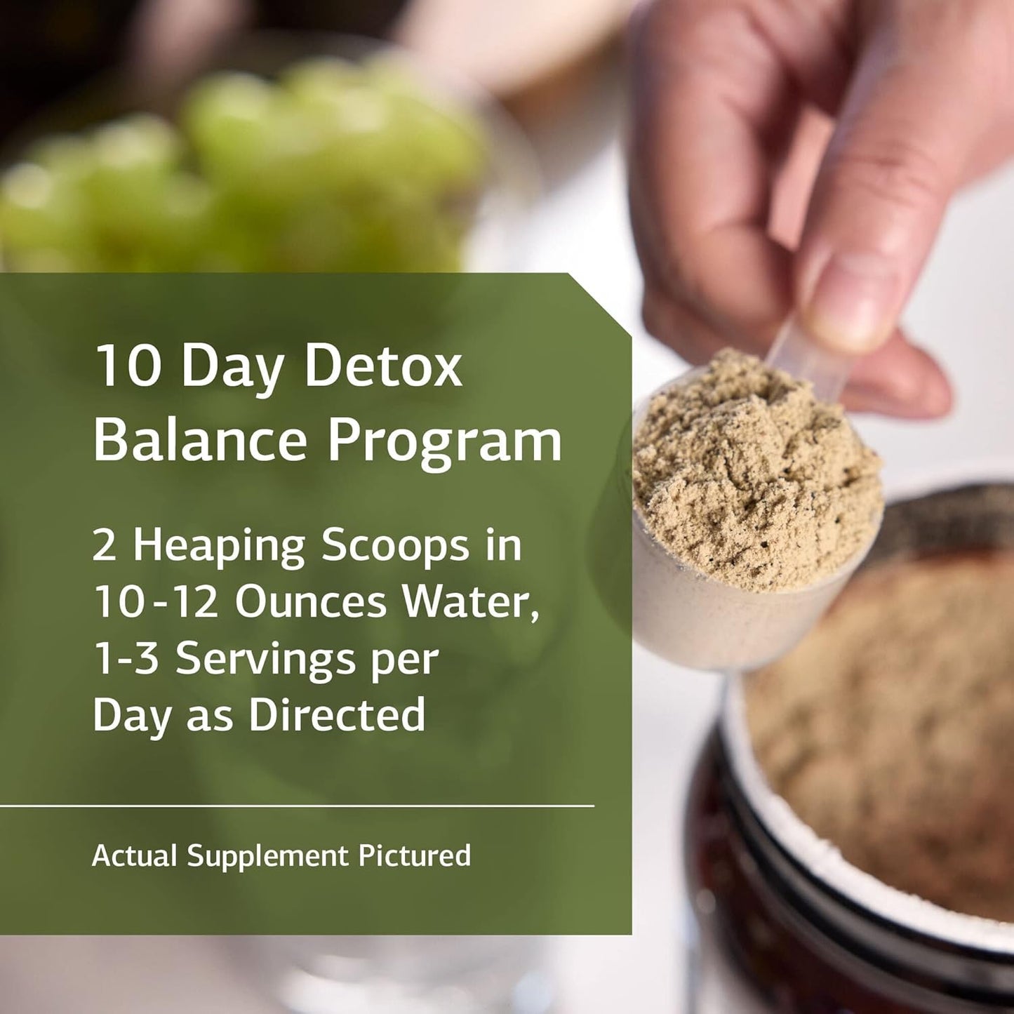 Standard Process SP Detox Balance: Whole-Food Cleanse with Magnesium, Iron, Creatine, Milk Thistle - Vegan, Gluten Free - 10-Day Kit