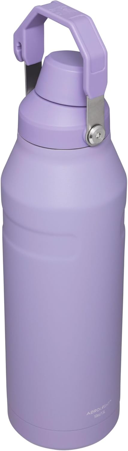 Stanley IceFlow Water Bottle with Angled Spout Lid - Lightweight, Leakproof, Insulated Stainless Steel for Travel & Sports