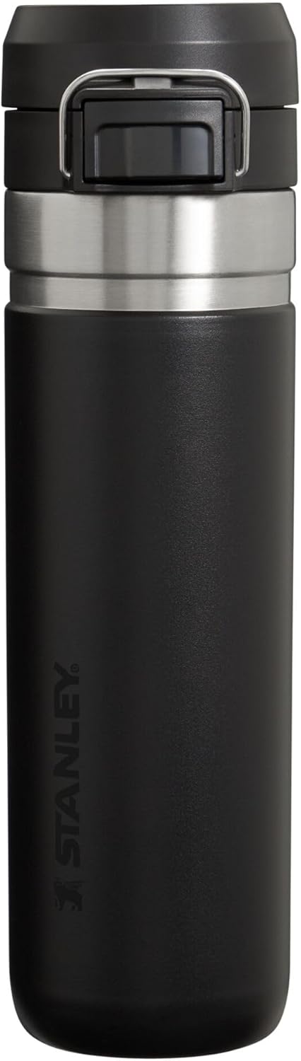 Stanley Quick Flip GO Water Bottle | 24-36 OZ | Push Button Lid | Leakproof & Packable | Insulated Stainless Steel | BPA-Free | Ideal for Travel & Sports