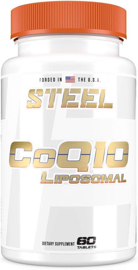 Steel Supplements CoQ10 Liposomal Tablets - 100mg, 60 Count