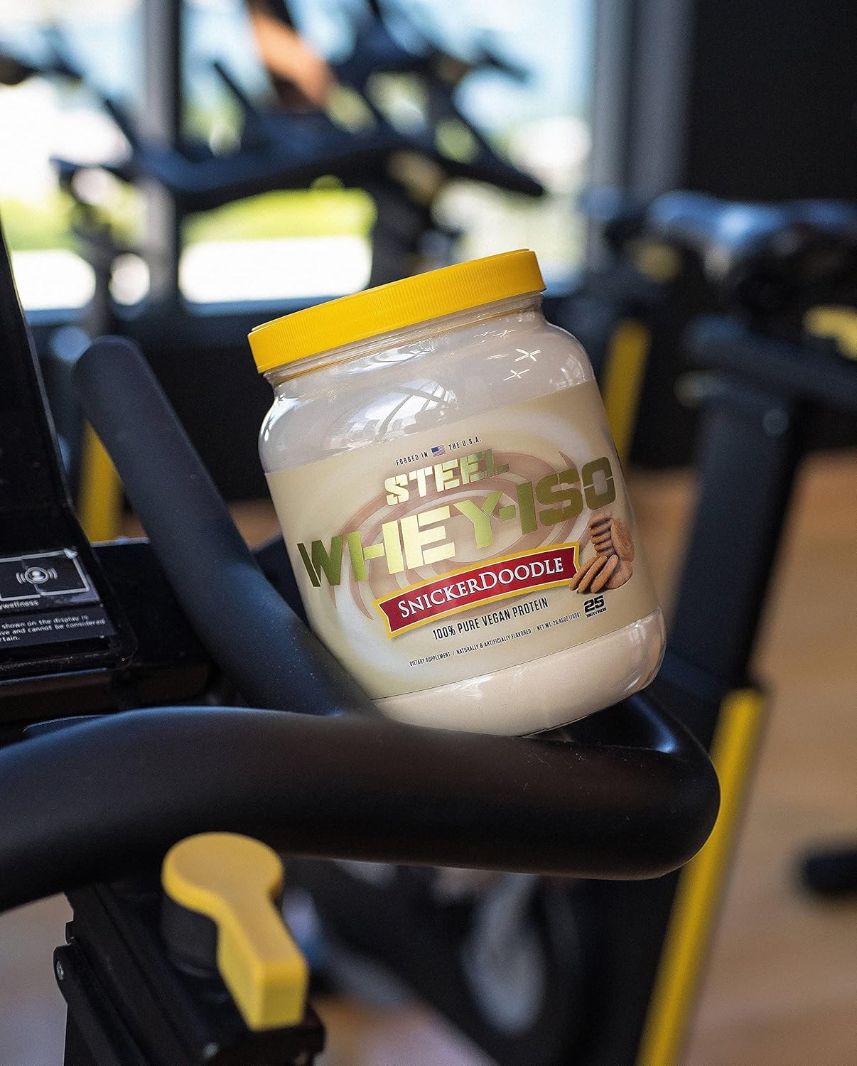 Steel Supplements Whey-Iso Protein Powder - Fast Absorbing for Lean Muscle Growth - Snickerdoodle Flavor - Gluten Free & Low Carb - 25 Servings