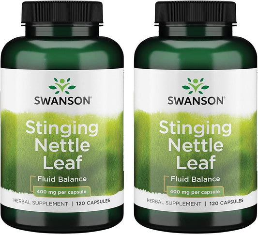 Stinging Nettle Leaf Herbal Supplement for Urinary & Respiratory Health - 240 Capsules