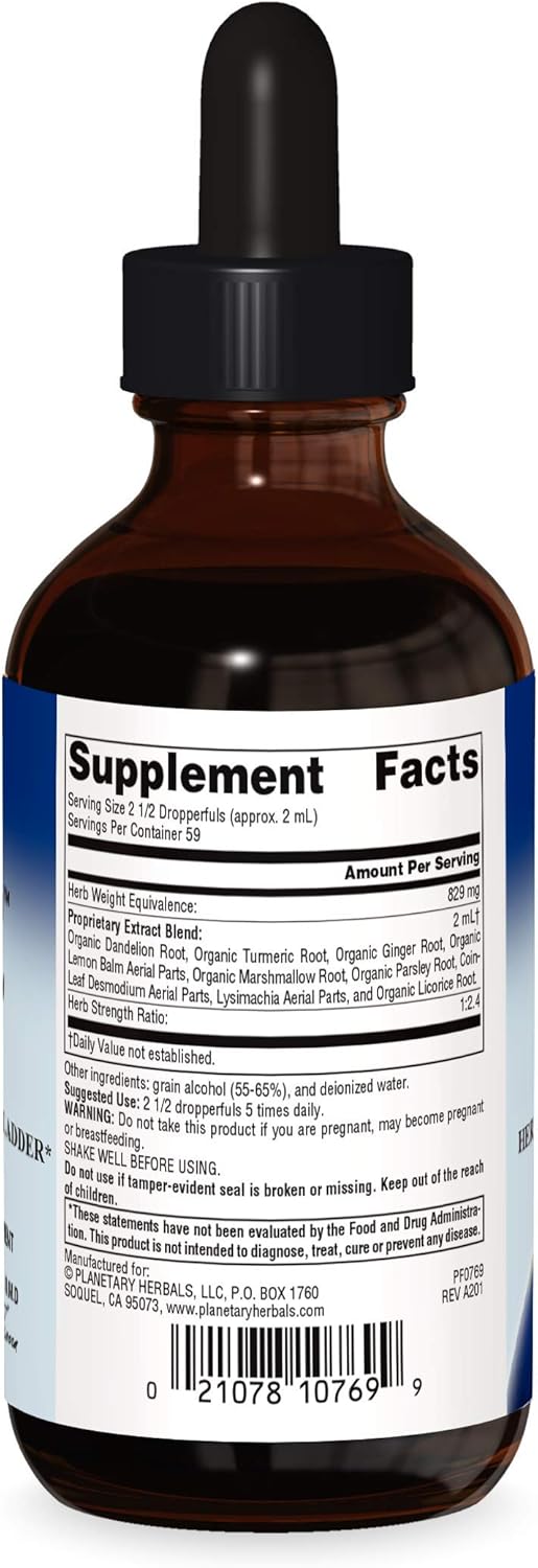 Stone Free Liquid Herbal Supplement - 4 oz. by Planetary Herbals