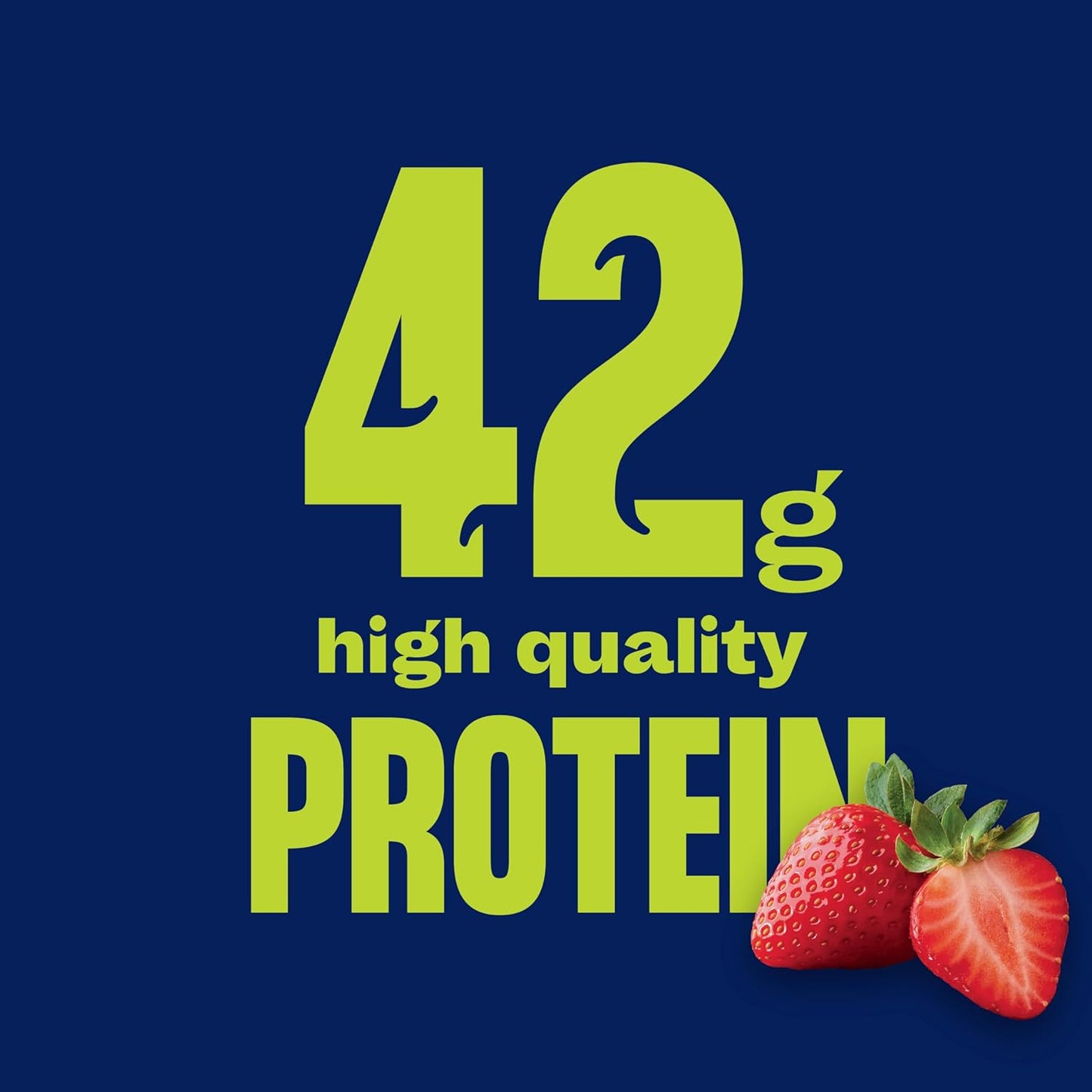 Strawberry Core Power Elite High Protein Shake - 42g Protein, 14 Fl oz