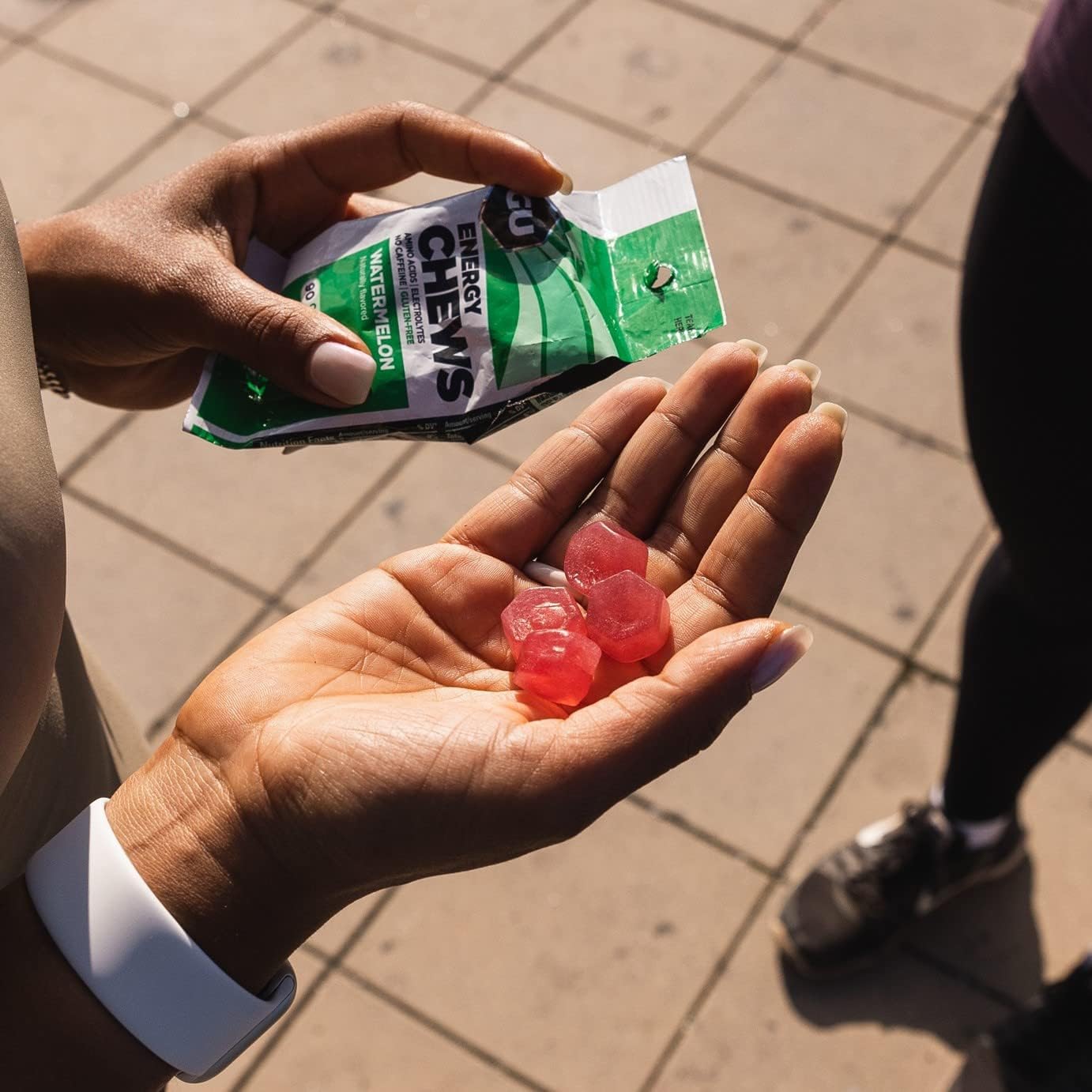 Strawberry Energy Chews with Electrolytes, Vegan & Gluten-Free Energy Gummies, Kosher, 20mg Caffeine, Dairy-Free On-the-Go Energy for Workouts, 12 Bags