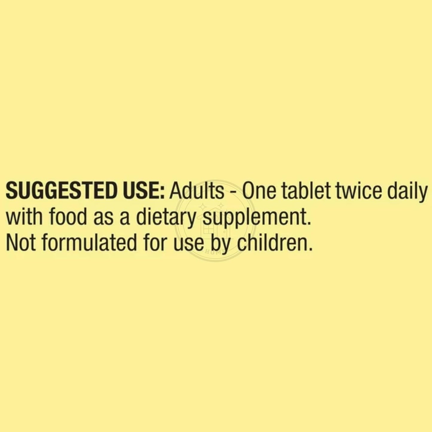 STS Home Spring Valley Calcium 600 mg Tablets with STS Sticker - 100 Count Bottle
