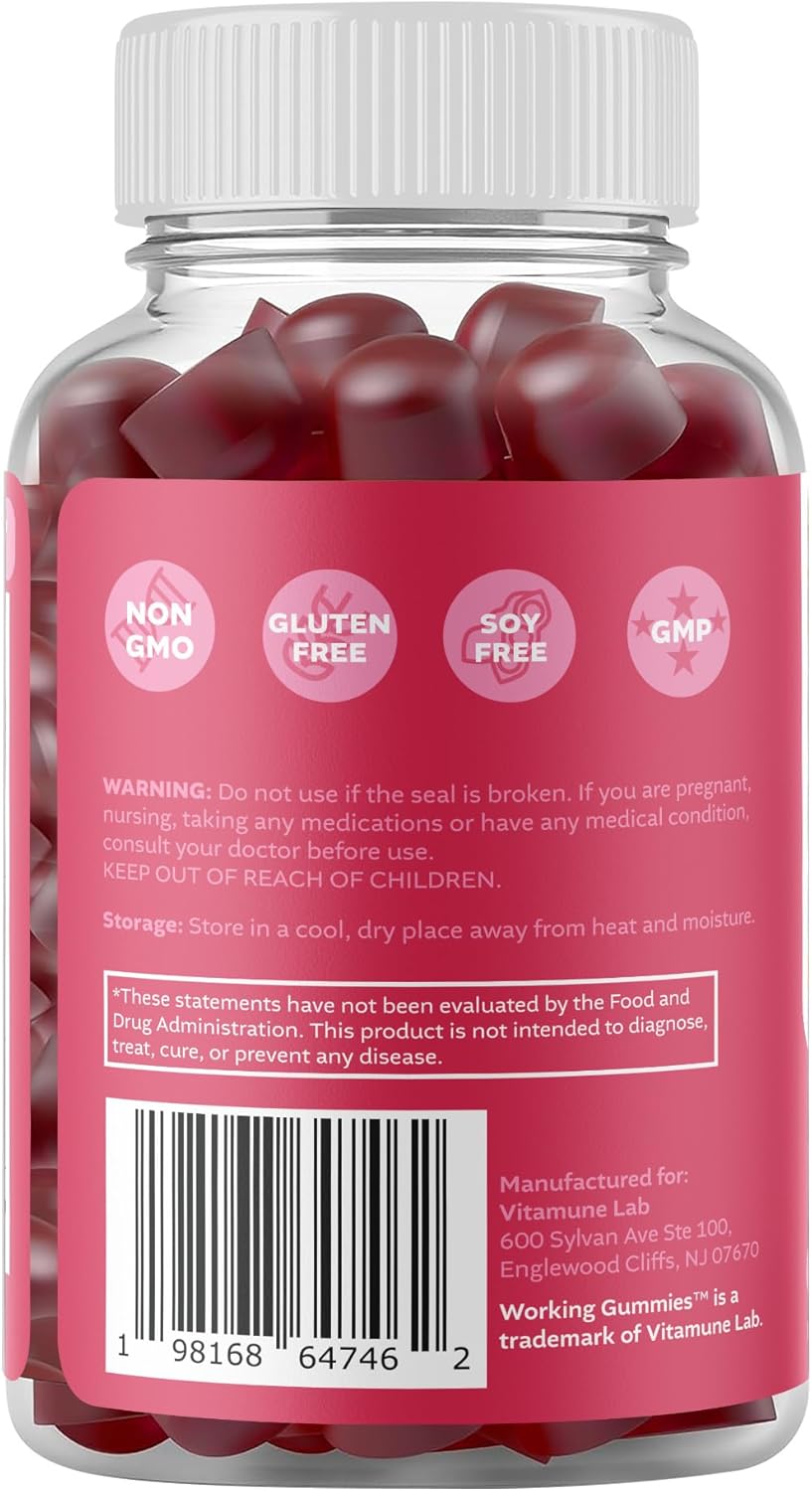 Sugar-Free Biotin Gummies for Hair, Skin, and Nails - 5000mcg with Full Vitamin Complex - 60 Ct Strawberry & Cherry Flavor - Hair Growth and Nail Strength Formula