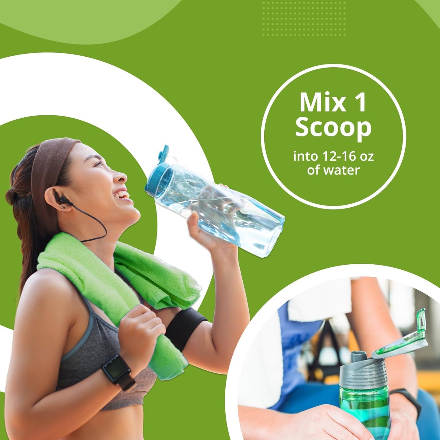 Sugar-Free Electrolyte Powder Mix for Hydration | Low FODMAP & Keto-Friendly Lemon Lime Drink Mix | Non-GMO & Gluten-Free Dehydration Relief - 30 Servings