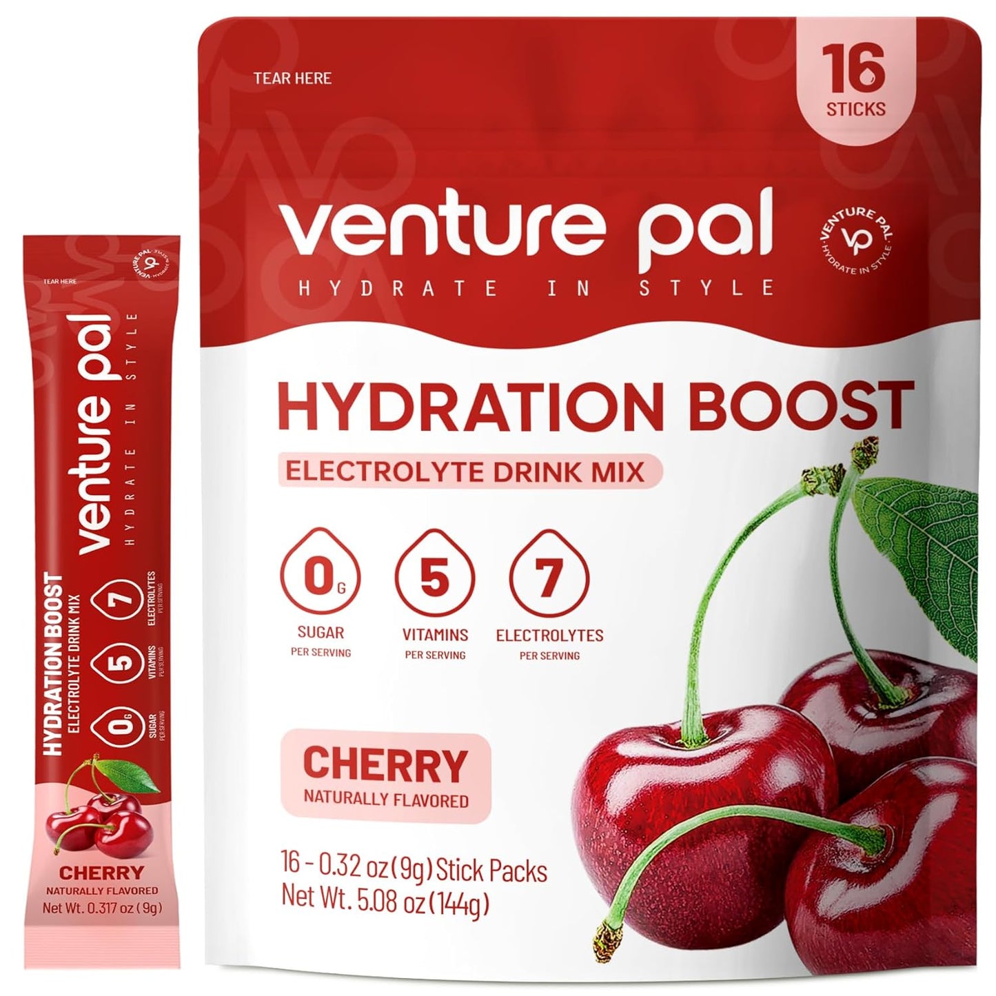 Sugar-Free Electrolyte Powder Packets for Rapid Hydration & Recovery - Daily IV Drink Mix with 5 Vitamins, 7 Electrolytes - Keto Friendly, Non-GMO, Certified Vegan - 16 Sticks - BoostGo Australia