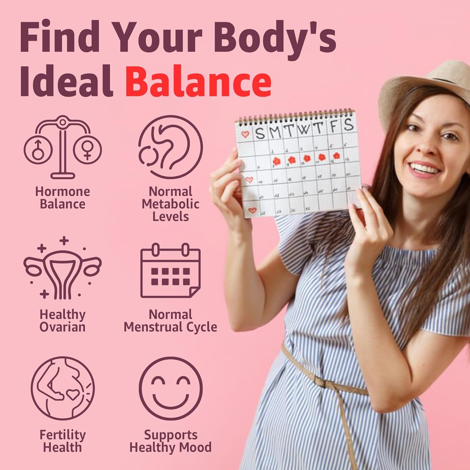 Sugar Free Maca Root and Myo-Inositol Gummies Combo Pack - 1 Pack Maca Root + 2 Pack Myo-Inositol & D-Chiro Inositol Gummies