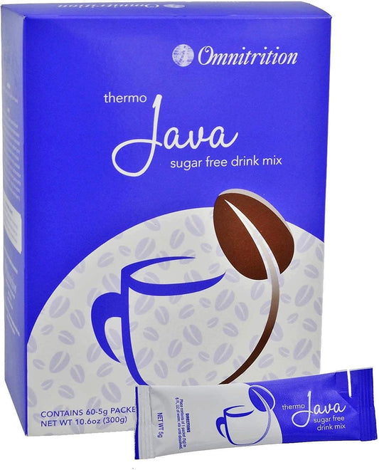 Sugar-Free Omnitrition Thermo Java Packets with Appetite Suppressant Formula