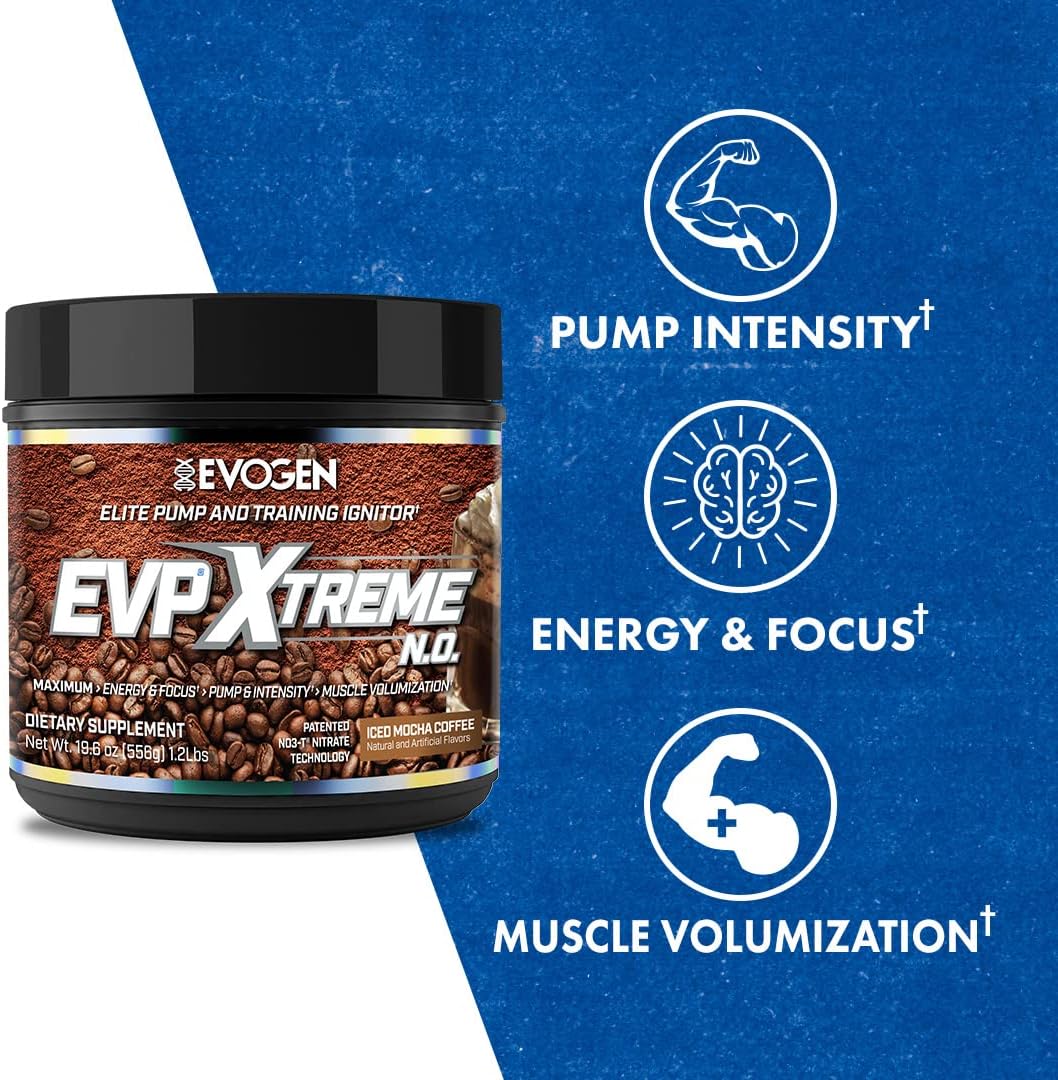 Sugar Free Pre Workout Powder with Beta Alanine, Creatine, Caffeine for Energy & Pump - Iced Mocha Coffee Flavor - 40 Servings - BoostGo Australia