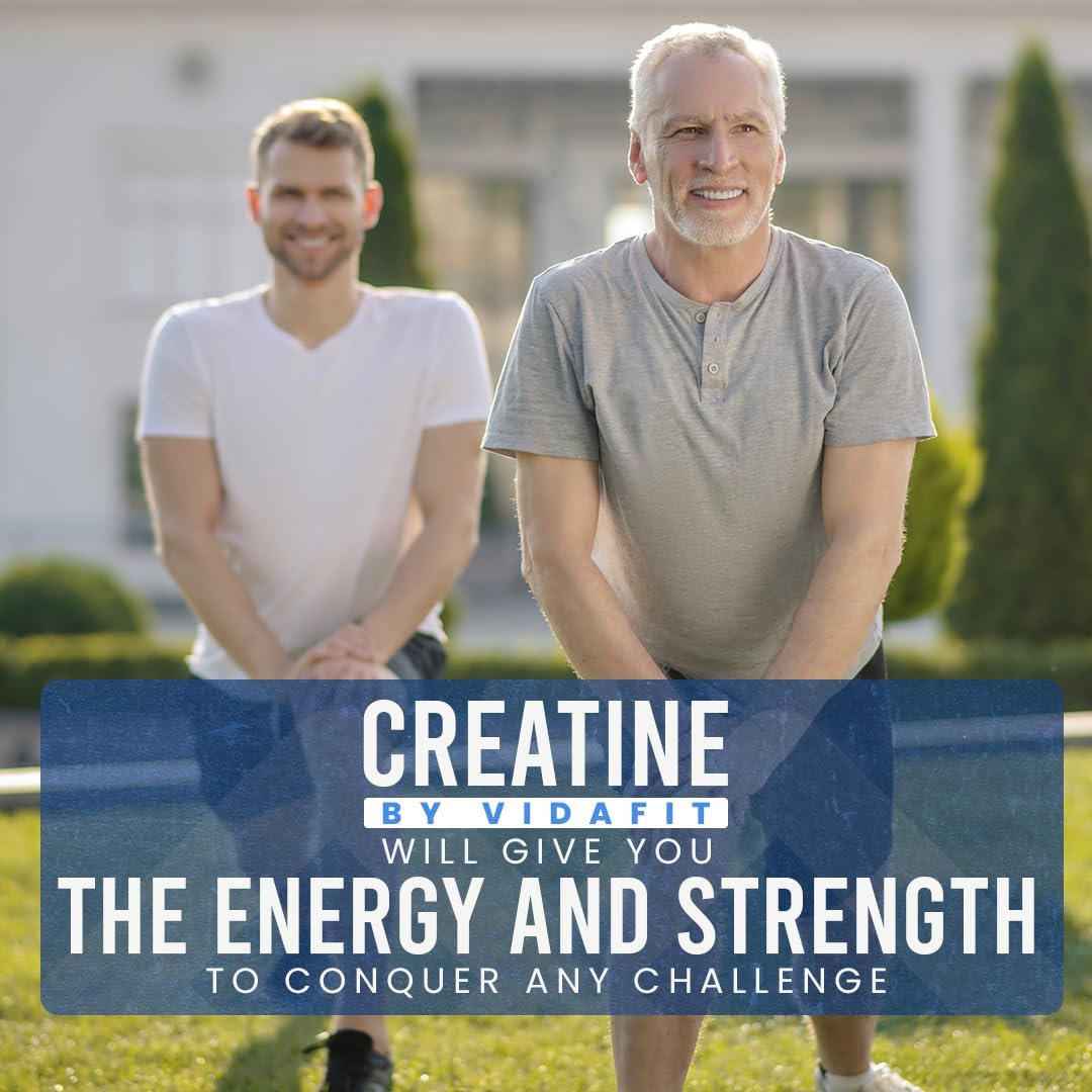 Sugar-Free Vegan Creatine & Electrolyte Bundle for Endurance & Recovery - Vida Fit Hydration & Performance Kit (150g Micronized Creatine Monohydrate + Hydrashot Orange Electrolyte Hydration Powder)