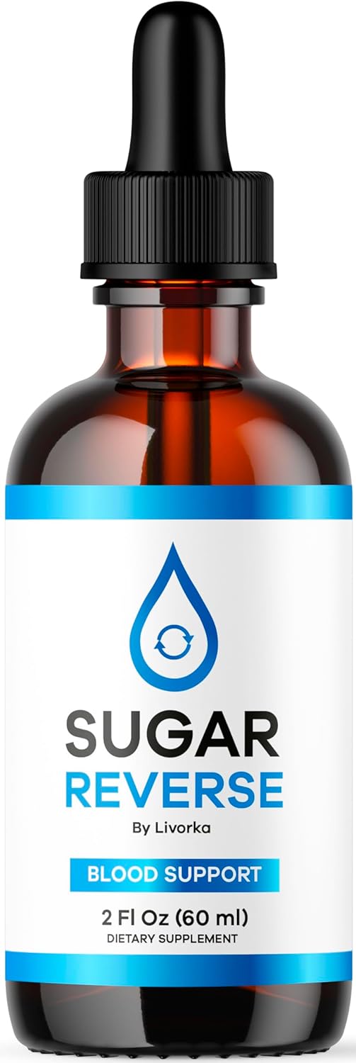 Sugar Reverse Drops Liquid Supplement - Advanced Formula for Sugar Reversal - 1-Month Supply