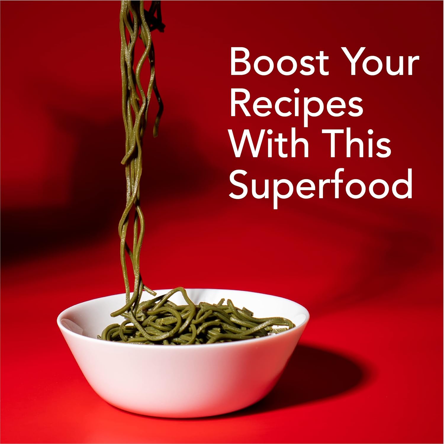 Sun Chlorella Japanese Udon Noodles: Instant Healthy Boost with Green Algae for Soup, Pasta, Stir Fry - Dry, Vegan 7 oz