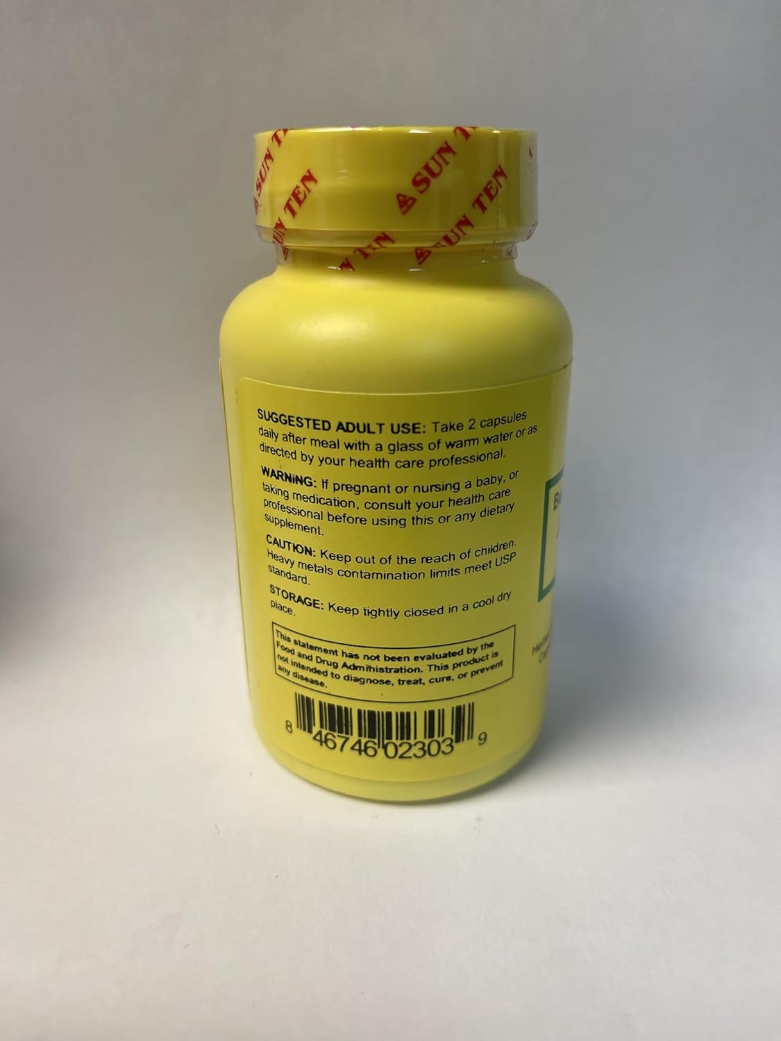 Sun Ten Bupleurum and Peony Formula Capsules - 100 Count, 170B Jia Wei Xiao Yao San