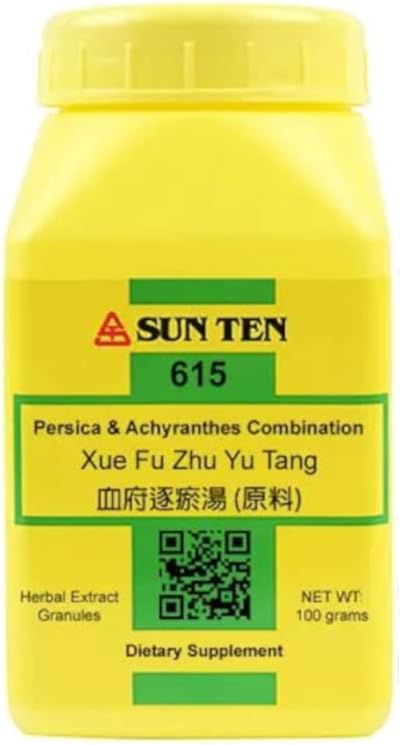 Sun Ten Xue Fu Zhu Yu Tang 615 Concentrated Granules - Persica & Achyranthes Combination, 100g