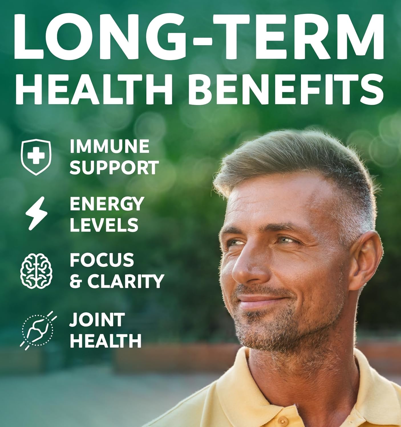 Super Antioxidant Green Fusion - Antioxidants & Green Tea Extract - 1-Month Supply - Powerful Daily Blend (120 Caps) + EGCG Polyphenol Catechins (60 Caps)