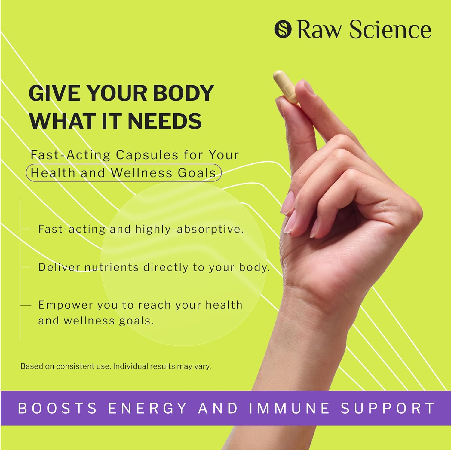 Super B-Complex Capsules with Vitamin C - Energy & Immune Support Supplement for Men & Women - B1, B2, B3, B5, B6, B7, B9, B12, Biotin, Folic Acid - 60 Capsules