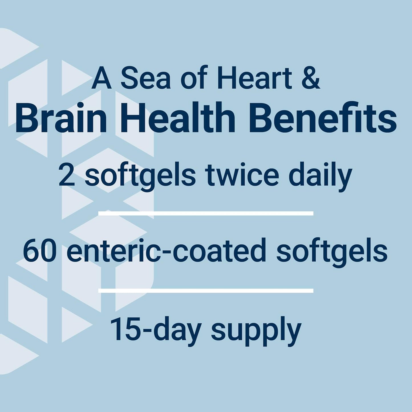 Super Omega-3 Fish Oil with Sesame Lignans & Olive Extract - Heart, Brain, and Inflammation Support - 60 Softgels
