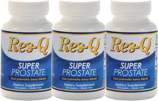 Super Prostate Health Supplement - Res-Q 3-Pack for Men's Prostate Support