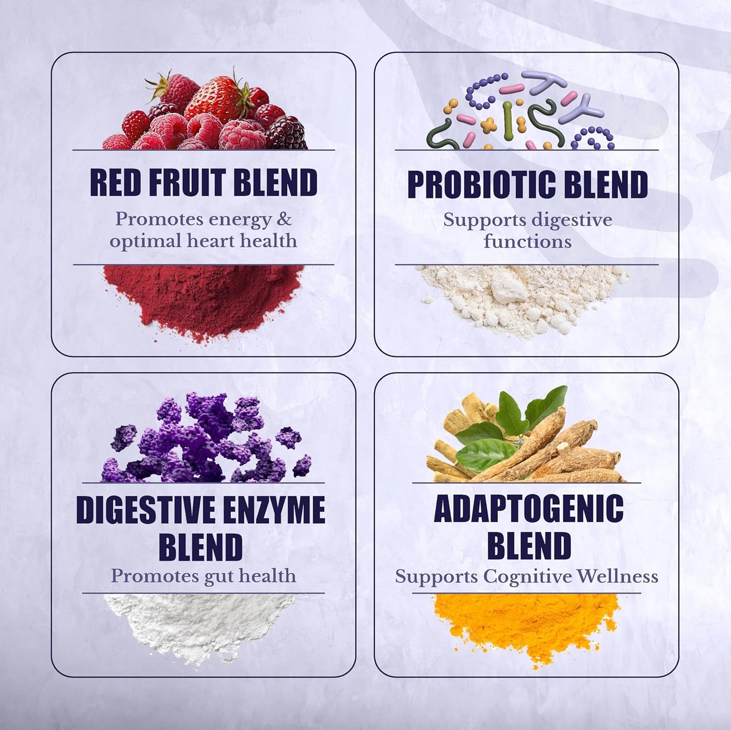 Super Reds Powder with 39 Superfoods, Antioxidant-Rich Red Powder Superfood for Energy, Metabolism, Gut Health - Red Berry Flavor