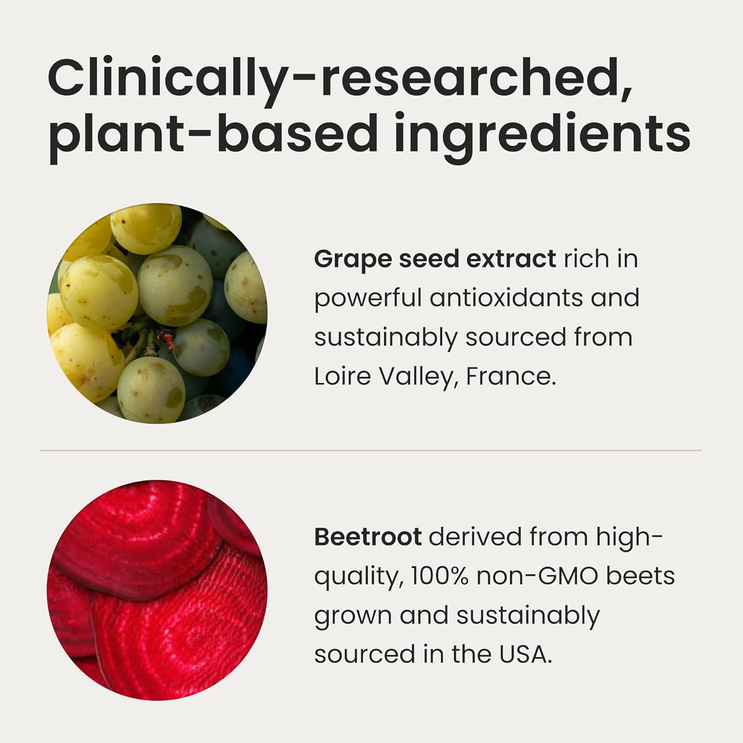 SuperBeets Heart Chews Advanced - 60 Count, Beetroot, Grape Seed Extract, CoQ10 Formula - BoostGo Australia