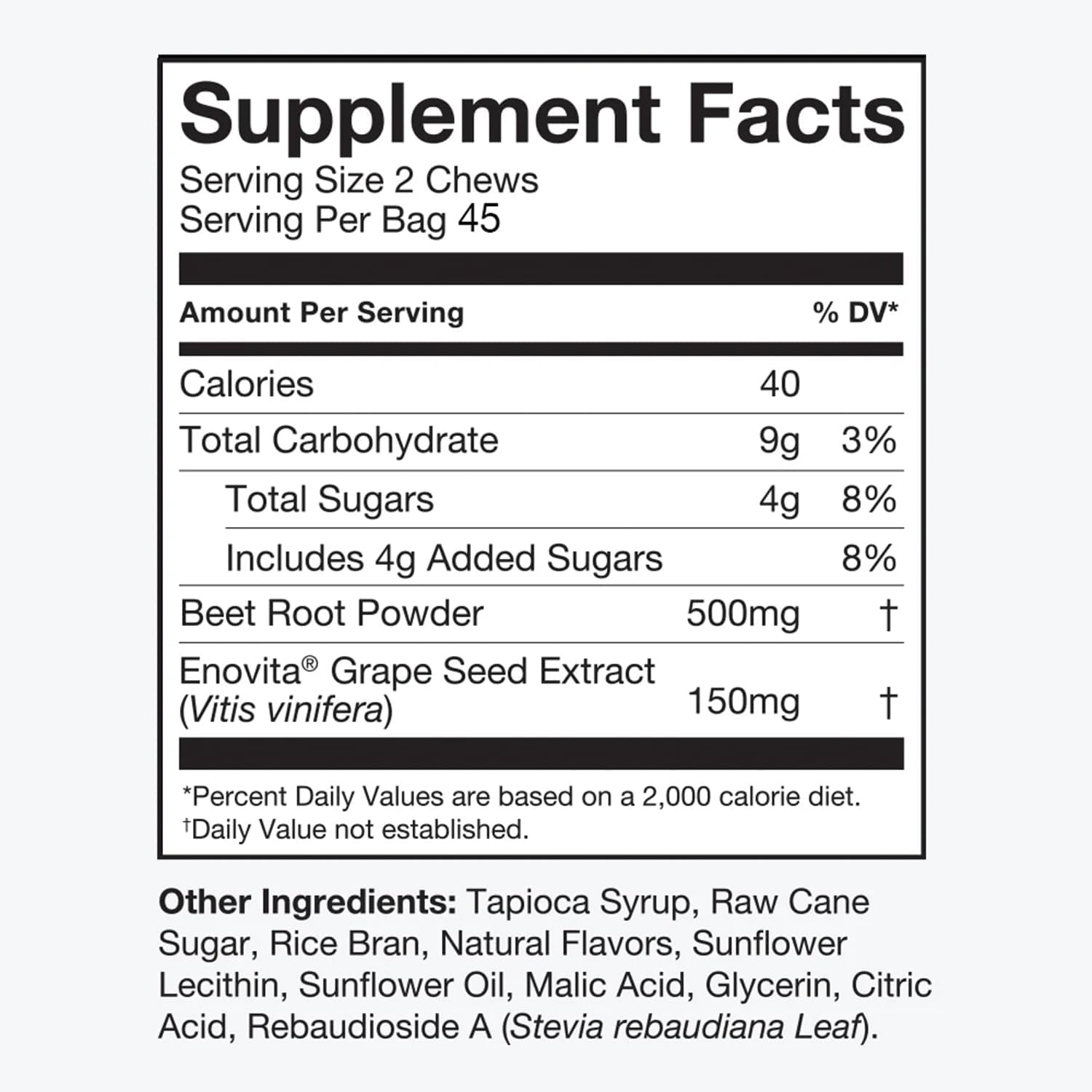 SuperBeets Heart Chews by humanN - 90 Count - Boost Heart Health with Delicious Chews