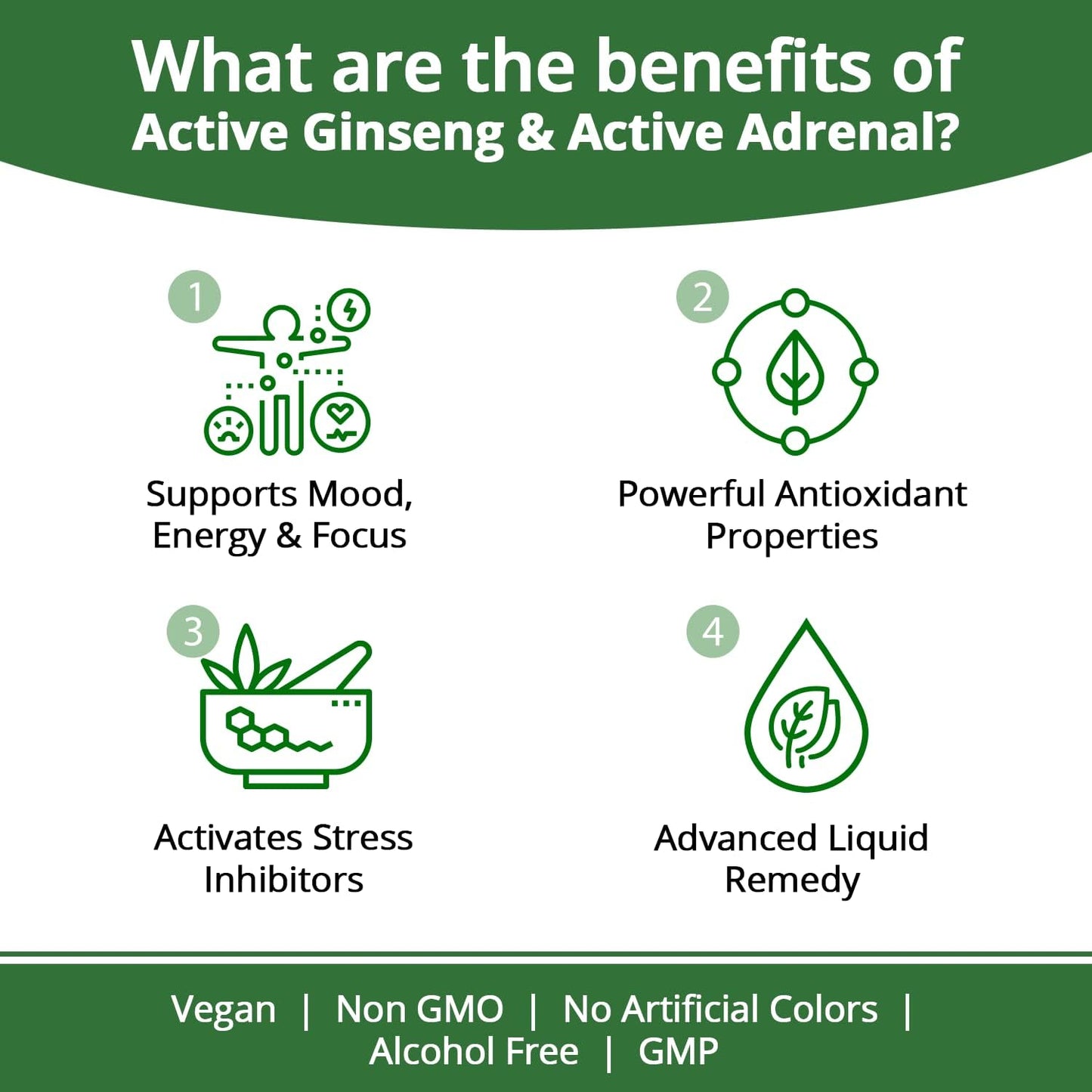 Supercharge Your Energy Levels with Rejuvica Health Ultimate Energy Bundle - Active Ginseng & Active Adrenal - Ginseng, Rhodiola, Ashwagandha & More!