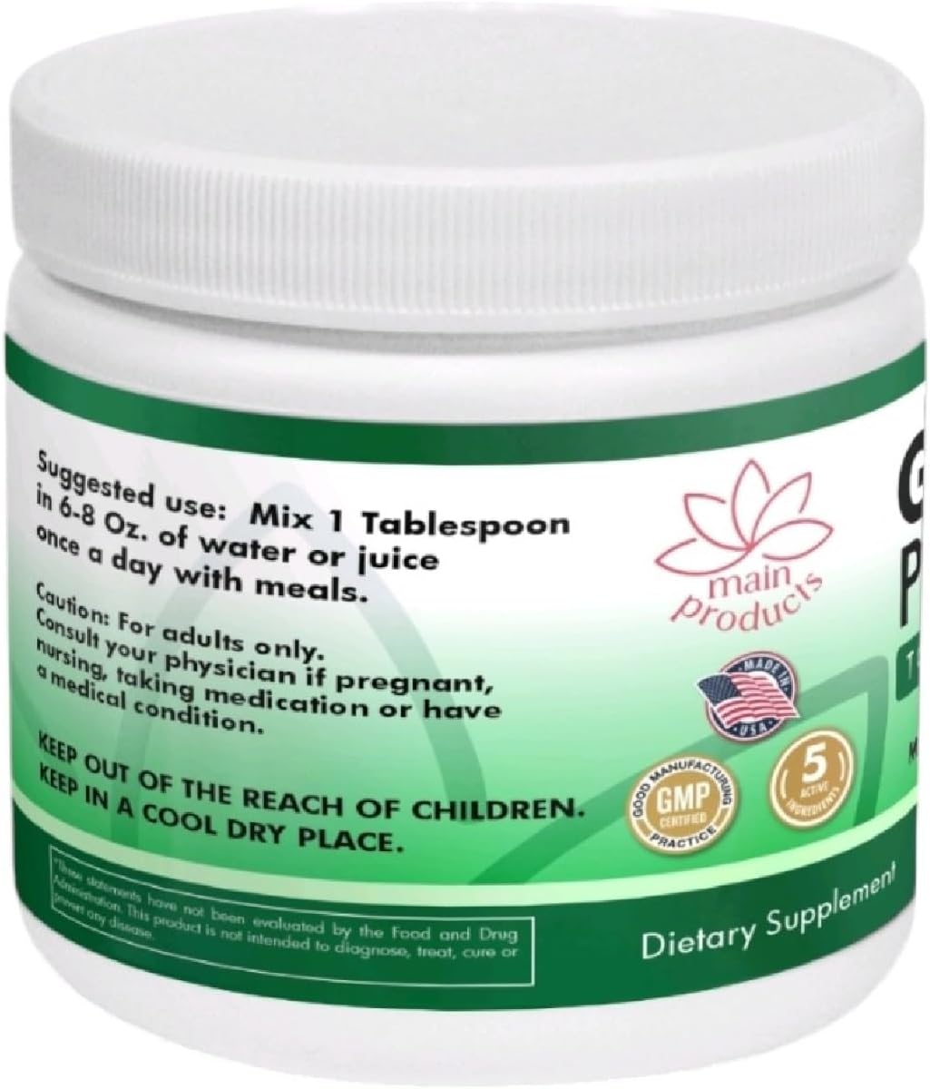 Superfood Greens Powder with Barley Grass, Spirulina, Moringa, Chlorophyll, and Aloe Vera - 7.05 Oz (200g)