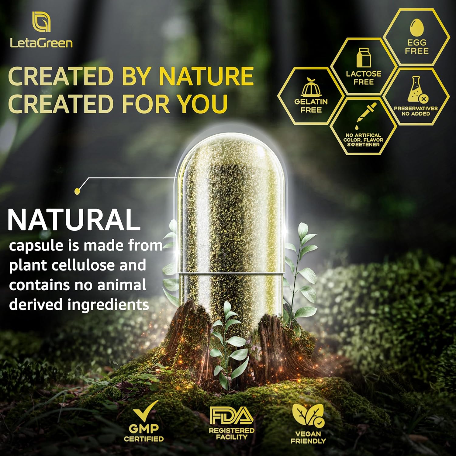 Superfood Immune Support Capsules with Sea Moss, Black Seed Oil, Ashwagandha, Bladderwrack, Burdock, Turmeric, Vitamins, and Minerals 120 Count - BoostGo Australia