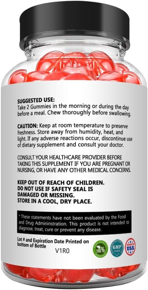 SuperHealth Keto Plus ACV Gummies - Single Bottle with 60 Gummies for Improved Health and Wellness