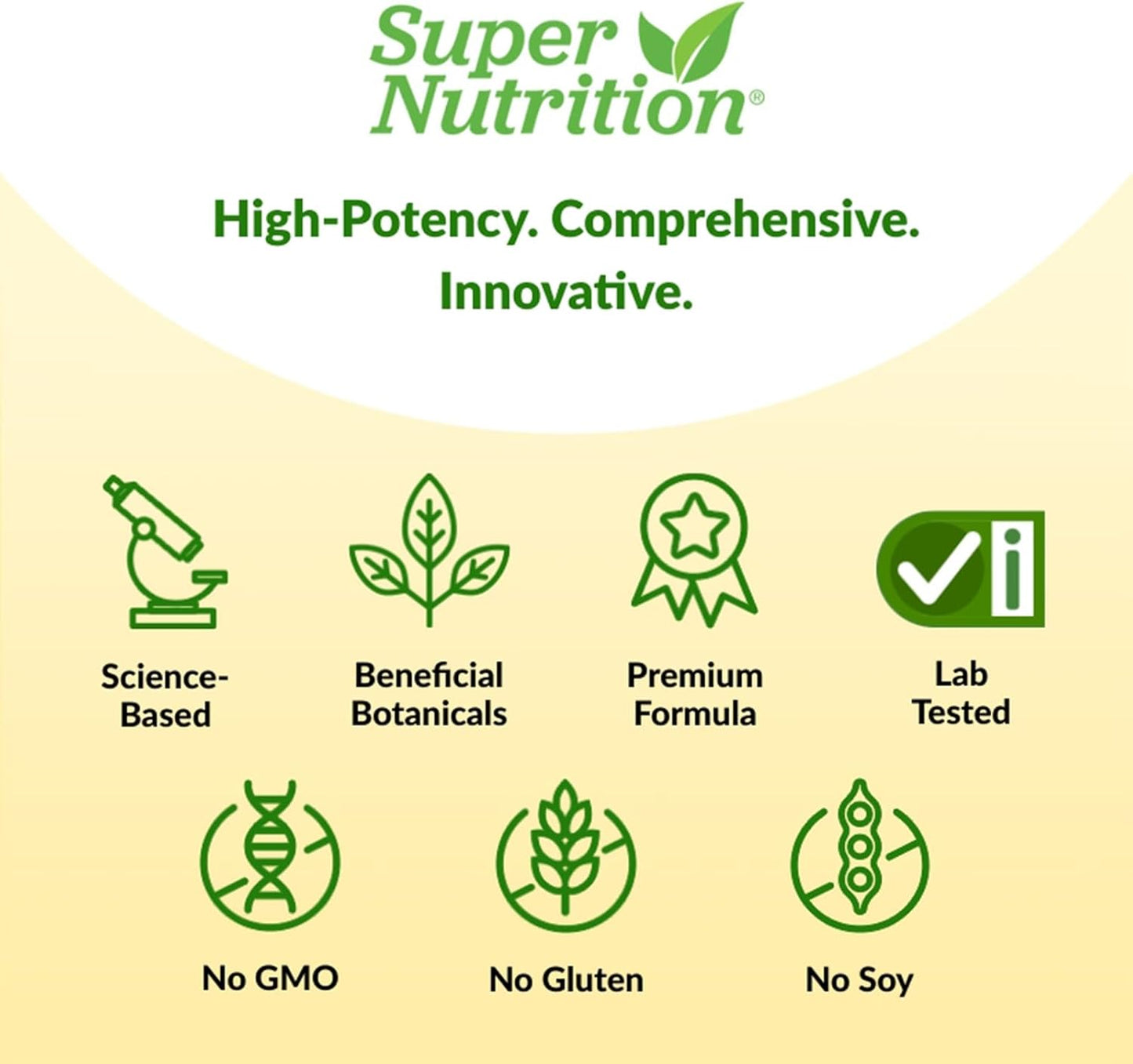 SuperNutrition 5-HTP Supplement - 100mg, 60 Vegetarian Capsules