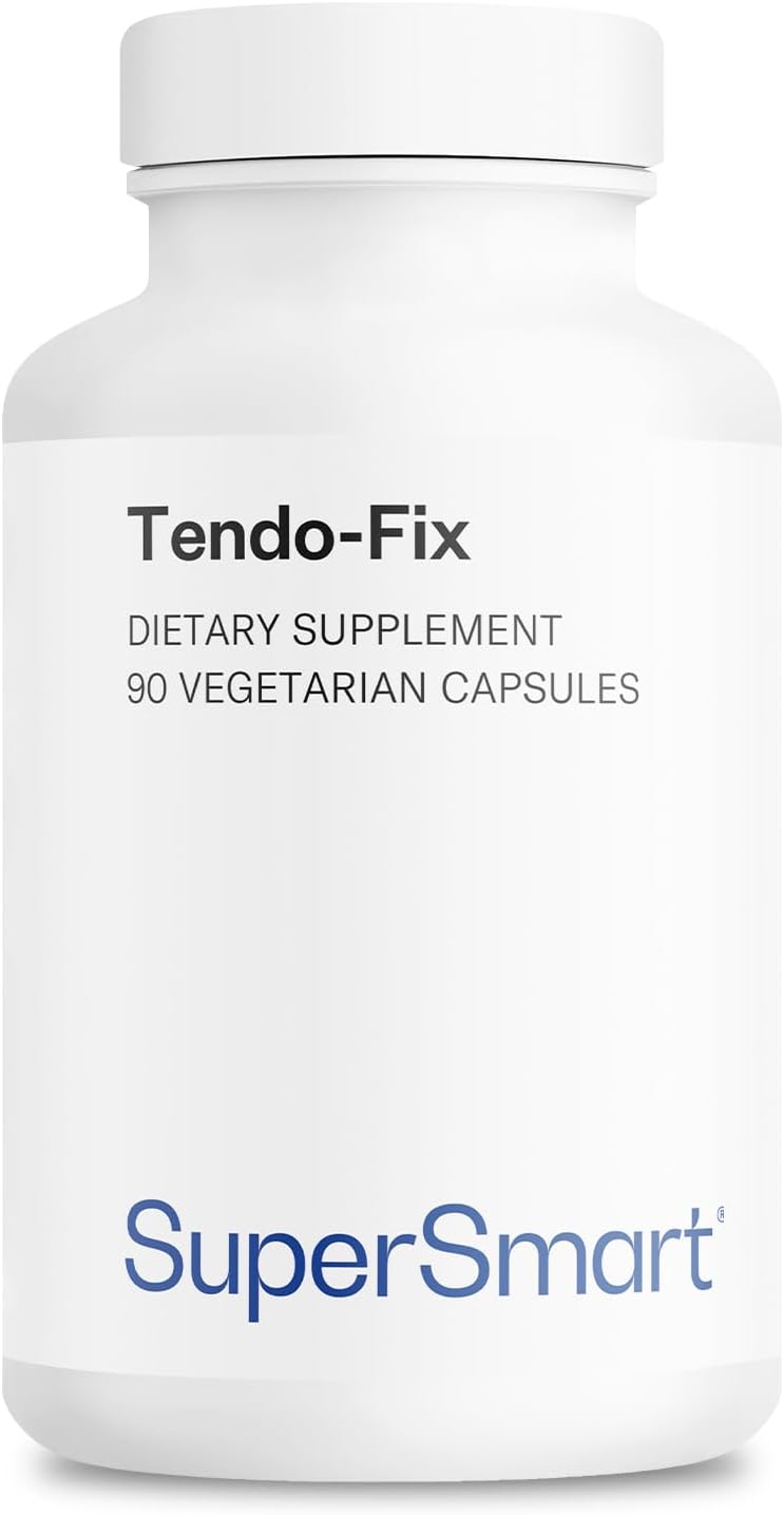 Supersmart Tendo-Fix Capsules - Enhances Joint Mobility with 750mg Collagen Per Day - Non-GMO, Gluten Free (90 ct) - BoostGo Australia