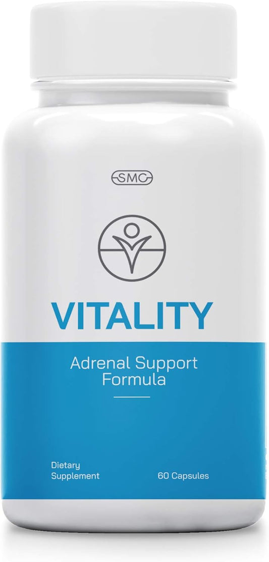 Support your adrenal health with Vitality Adrenal Support supplement for optimal energy and well-being.