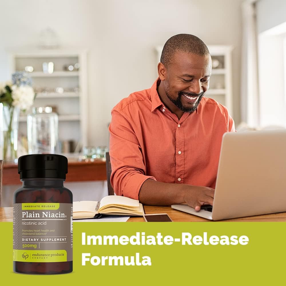 Sustained Release Grape Seed Extract & Immediate Release Niacin Bundle - 120 Tablets Each