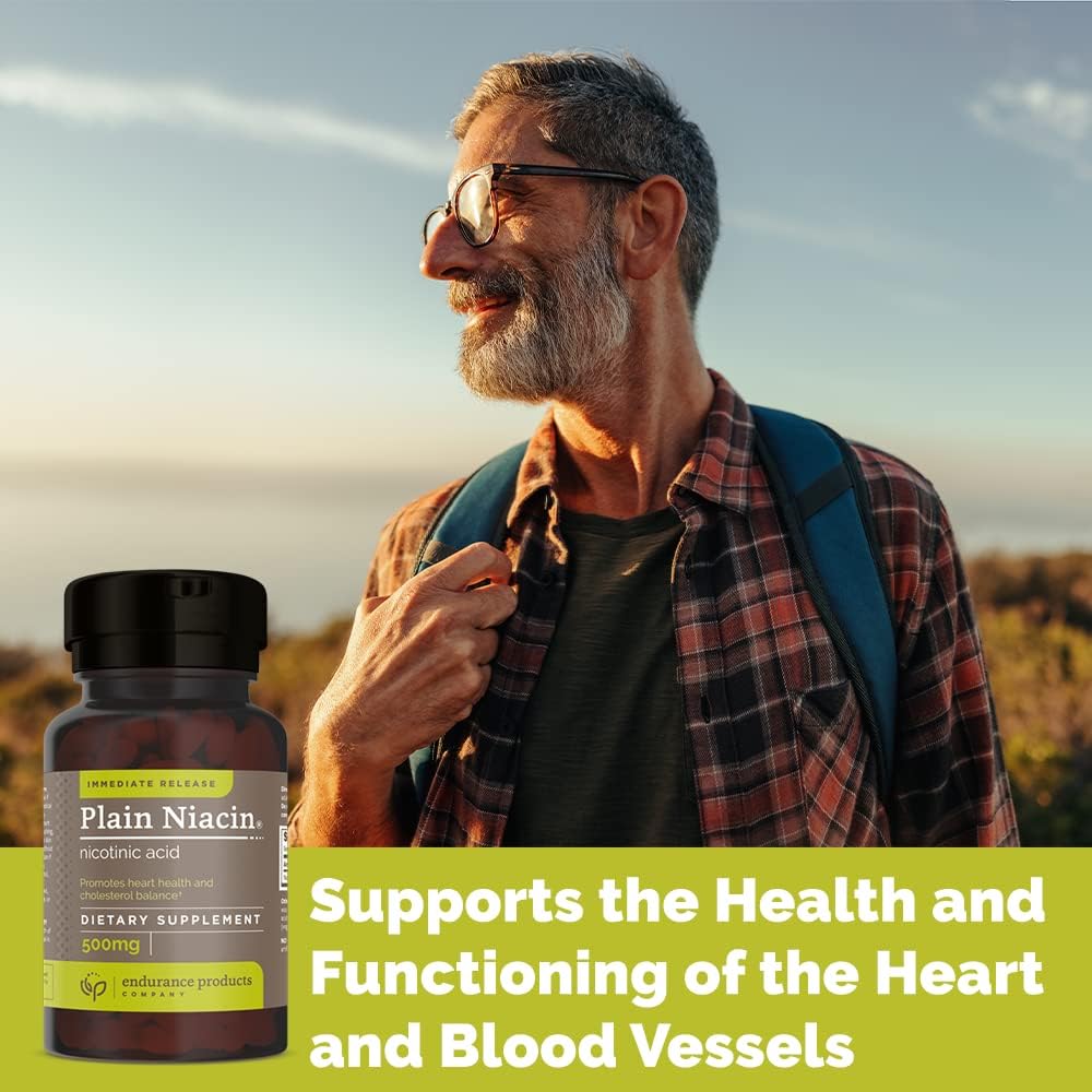 Sustained Release Grape Seed Extract & Immediate Release Niacin Bundle - 120 Tablets Each