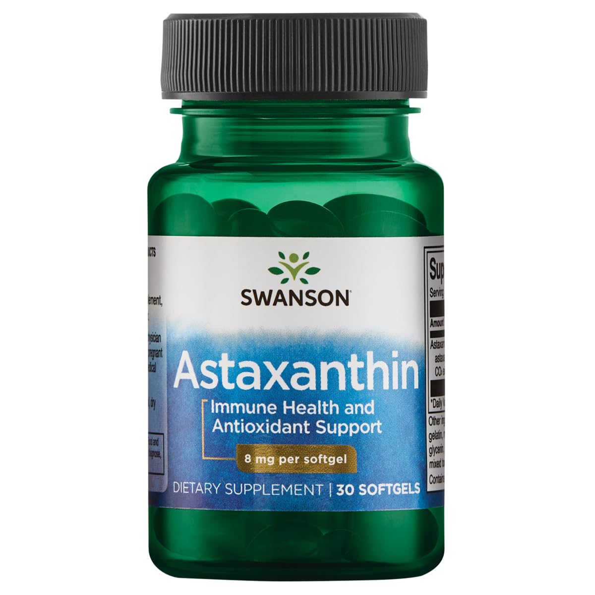 Swanson 8mg High Potency Astaxanthin Supplement - 30 Softgels