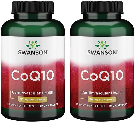 Swanson CoQ10 30 mg 240 Capsules - Pack of 2