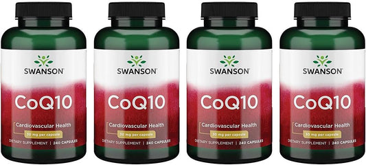 Swanson CoQ10 30 mg 240 Capsules - Pack of 4