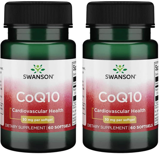 Swanson Coq10 30mg Softgels - Pack of 60