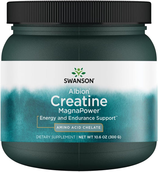 Swanson Creatine Magnapower Powder - 100% Pure, 10.6 oz (300g)
