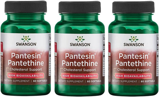 Swanson Pantesin Pantethine 300 mg Softgels - Pack of 180