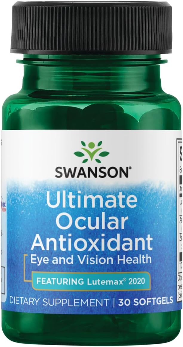 Swanson Ultimate Eye Antioxidant Supplement - 30 Softgels